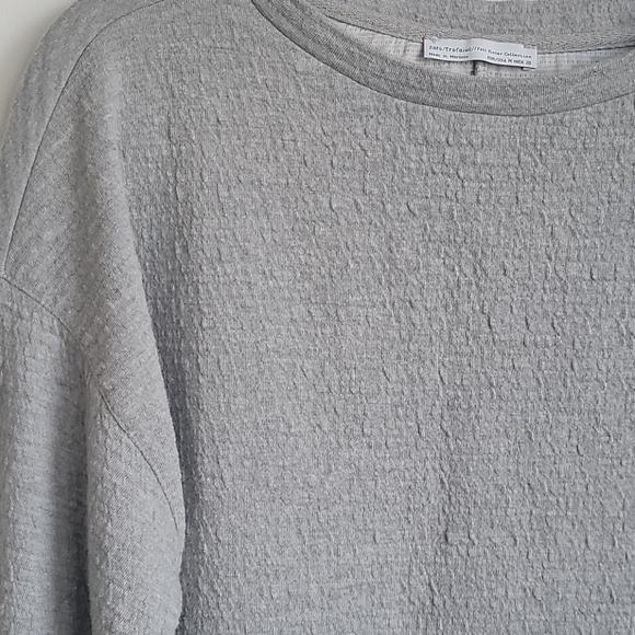 Zara textured trafaliuc sweater - Size M - Picture 2 of 5